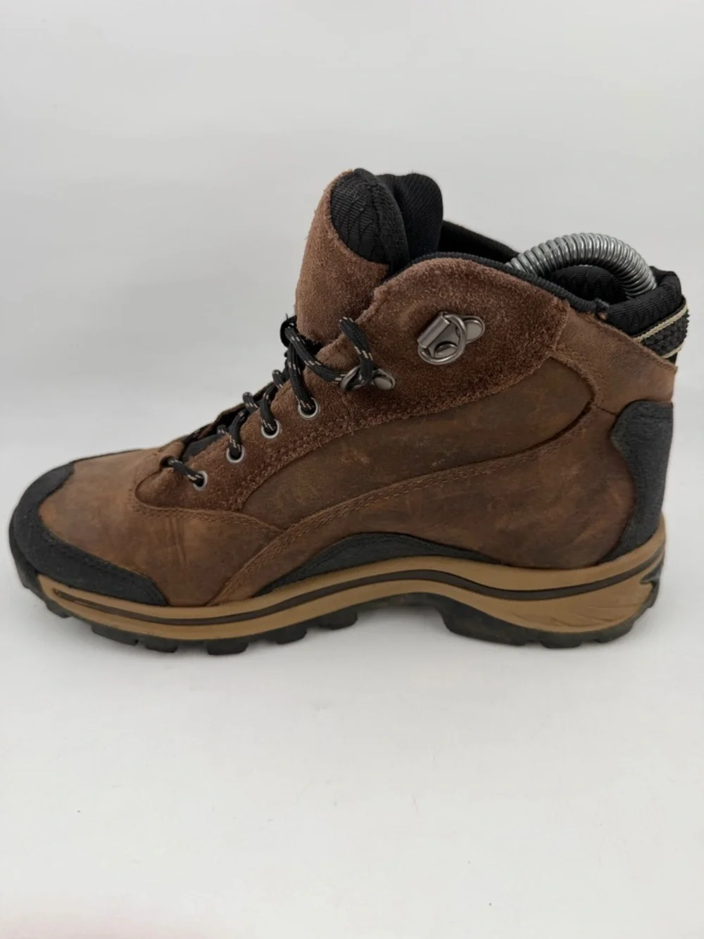 Timberland Boy’s Backroads Brown Leather - SZ 4.5 - Lace-Up Hiking Boots